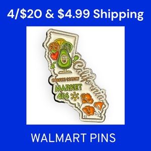 🆕 SoCal Walmart Market Pin RARE!